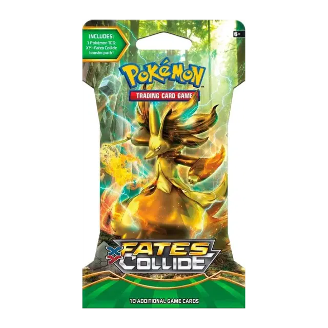 XY - Fates Collide Sleeved Booster Pack [Delphox BREAK]