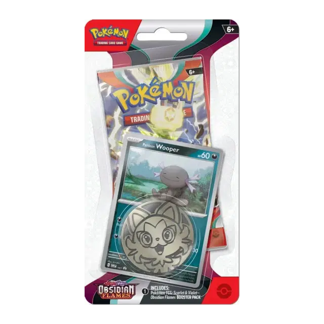 Obsidian Flames Single Pack Blister [Paldean Wooper]