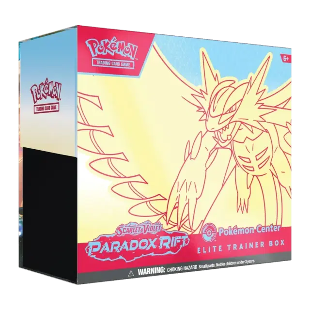 Paradox Rift Pokemon Center Elite Trainer Box (Exclusive) [Roaring Moon]