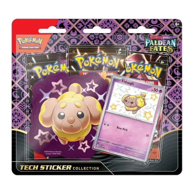 Paldean Fates Tech Sticker Collection [Fidough]