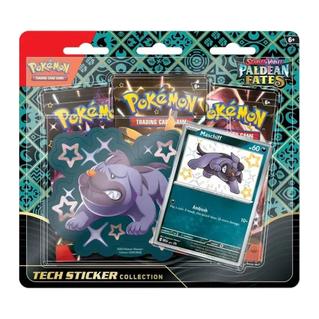 Paldean Fates Tech Sticker Collection [Maschiff]