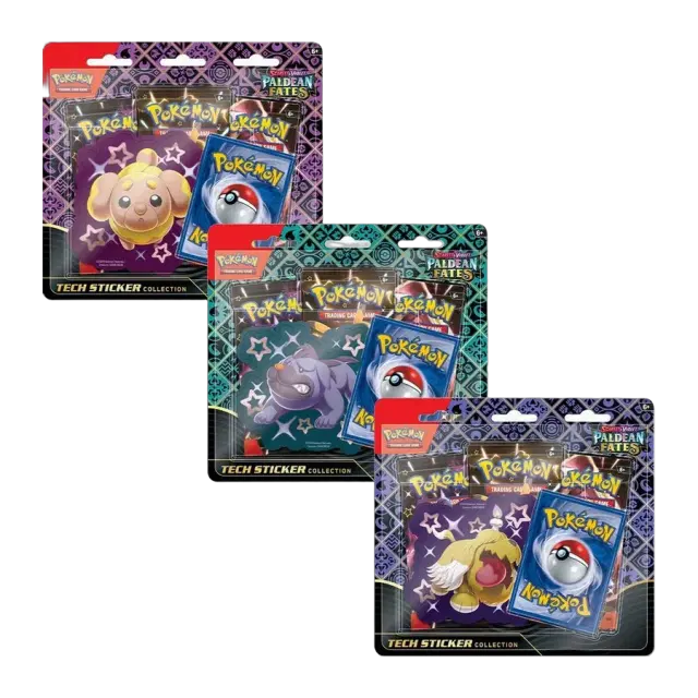 Paldean Fates Tech Sticker Collections [Set of 3]