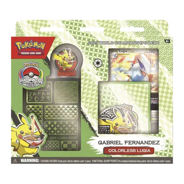 2023 World Championship Deck: Gabriel Fernandez (Colorless Lugia)
