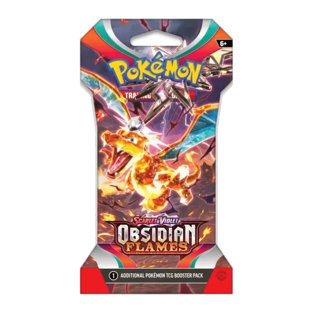 Obsidian Flames Sleeved Booster Pack