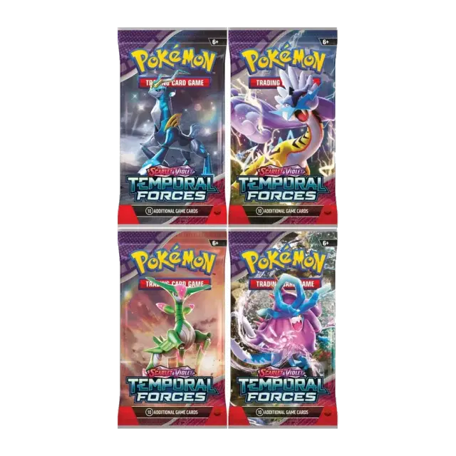 Temporal Forces Booster Pack Art Bundle [Set of 4]