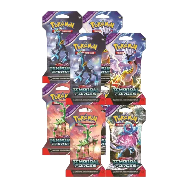 Temporal Forces Sleeved Booster Pack Bundle [Set of 8]