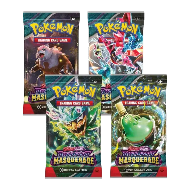 Twilight Masquerade Booster Pack Art Bundle [Set of 4]