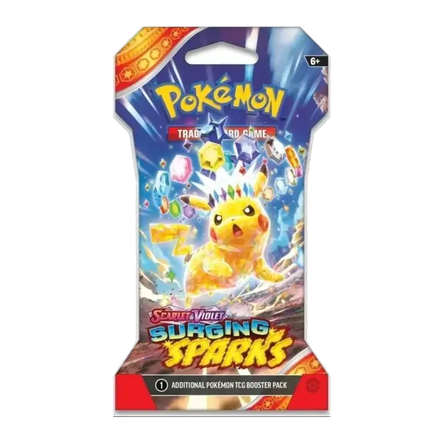 Surging Sparks Sleeved Booster Pack