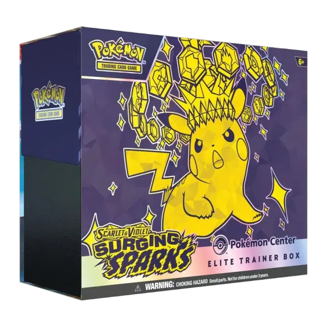 Surging Sparks Pokemon Center Elite Trainer Box (Exclusive)