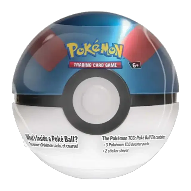 Pokemon - Poke Ball Tin - Great Ball (Q4 2024)