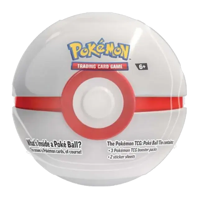Pokemon - Poke Ball Tin - Premier Ball (Q4 2024)