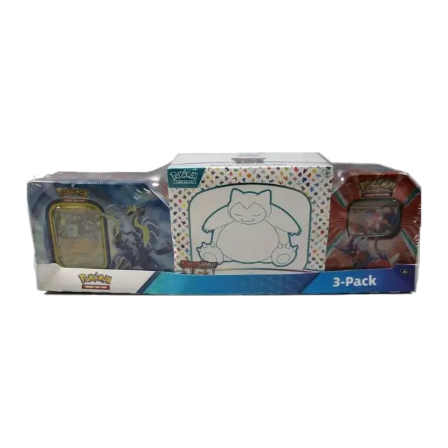 Costco Pokemon Collector 3-Pack: Scarlet & Violet 151 ETB + Paldea Legends Tins