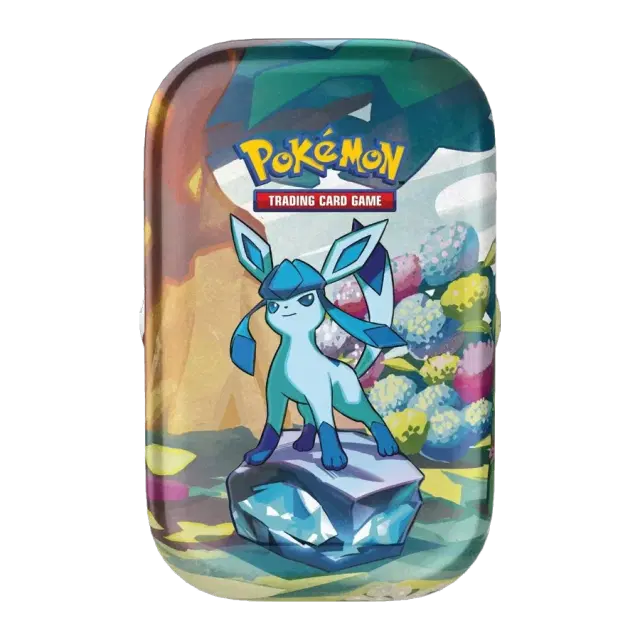 Prismatic Evolutions Mini Tin [Glaceon]