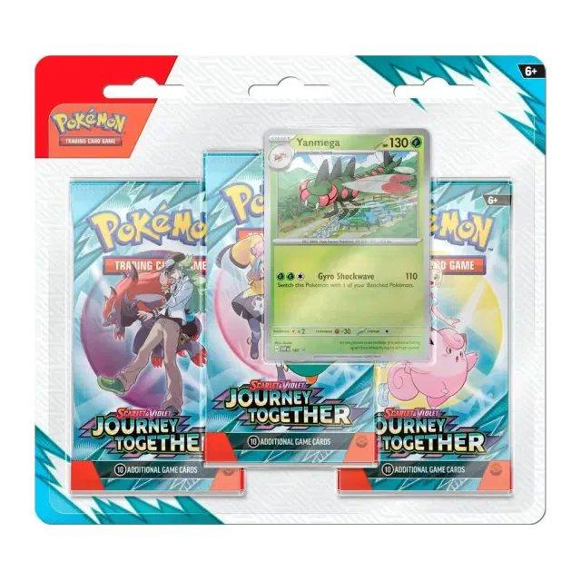 Journey Together 3 Pack Blister [Yanmega]