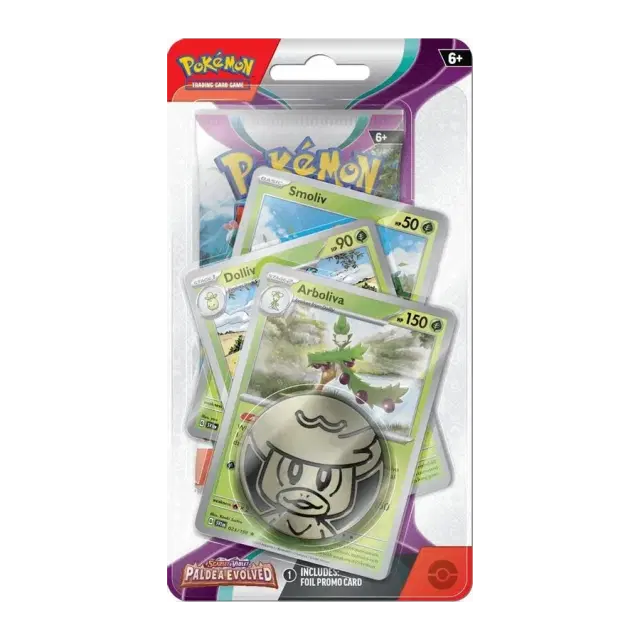 Paldea Evolved Premium Checklane Blister [Arboliva]