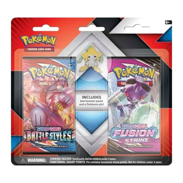 2 Booster Packs & Jirachi Collector's Pin