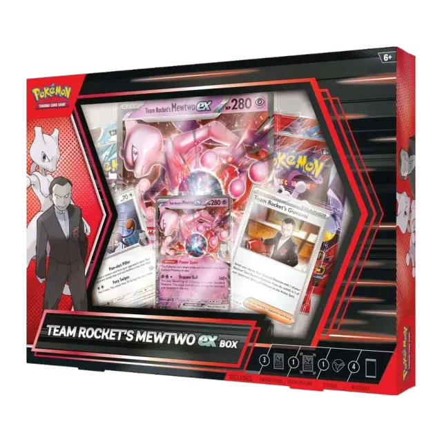 Team Rocket's Mewtwo ex Box