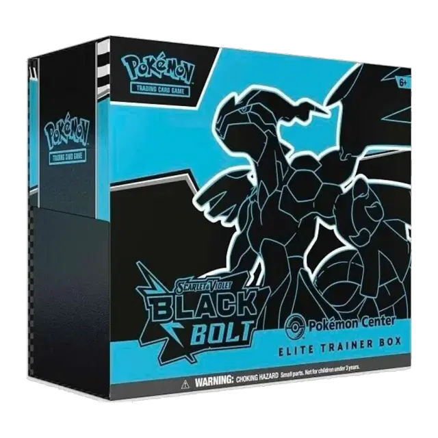 Black Bolt Pokemon Center Elite Trainer Box (Exclusive)