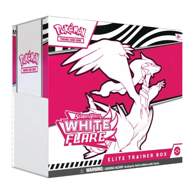 White Flare Elite Trainer Box