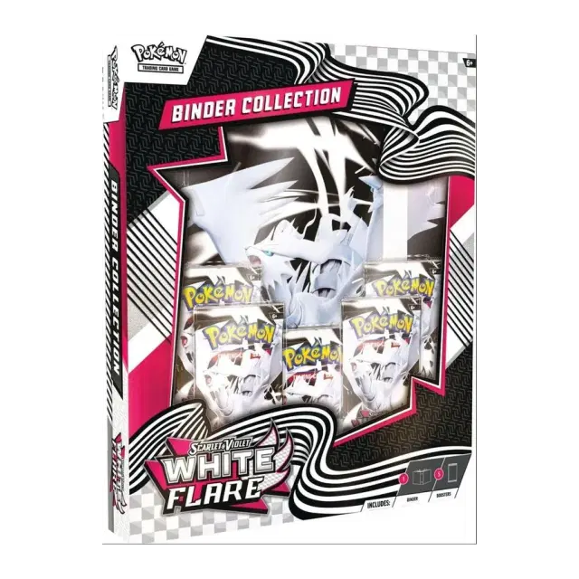 White Flare Binder Collection