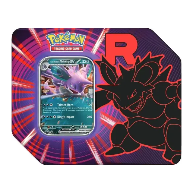 Team Rocket Tin [Team Rocket's Nidoking ex]