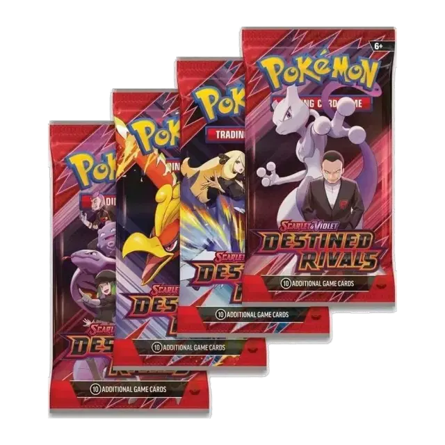 Destined Rivals Booster Pack Art Bundle [Set of 4]