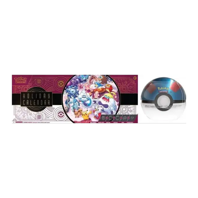 Costco Pokemon Pokemon Holiday Calendar and Great Ball Bundle