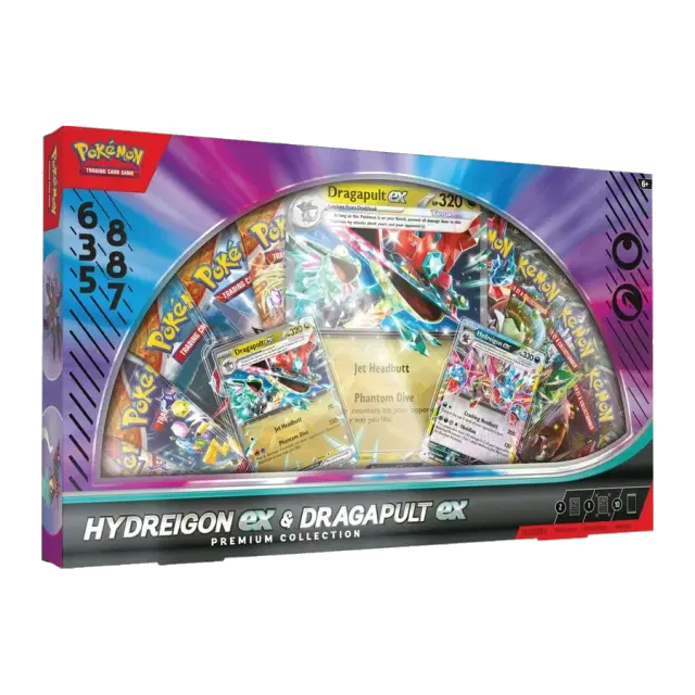 Hydreigon ex & Dragapult ex Premium Collection