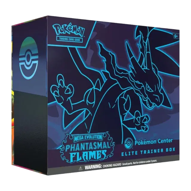 Phantasmal Flames Pokemon Center Elite Trainer Box (Exclusive)