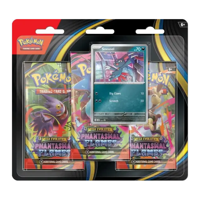 Phantasmal Flames 3 Pack Blister [Sneasel]