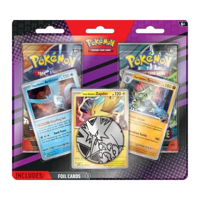 2-Pack Blister Pack [Team Rocket's Articuno, Zapdos & Tyranitar]