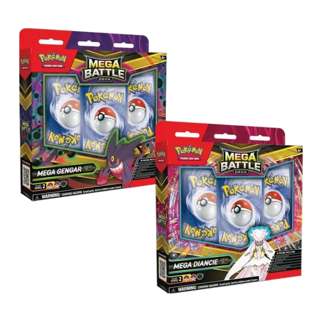 Mega Battle Deck: Mega Gengar ex/Mega Diancie ex [Set of 2]