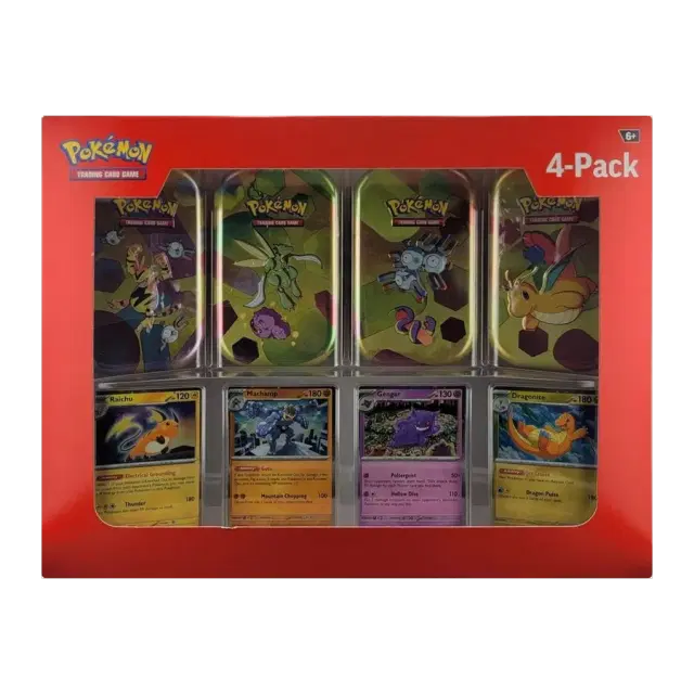 Sam's Club 151 (4 Mini Tins + 4 Promo Cards Bundle)