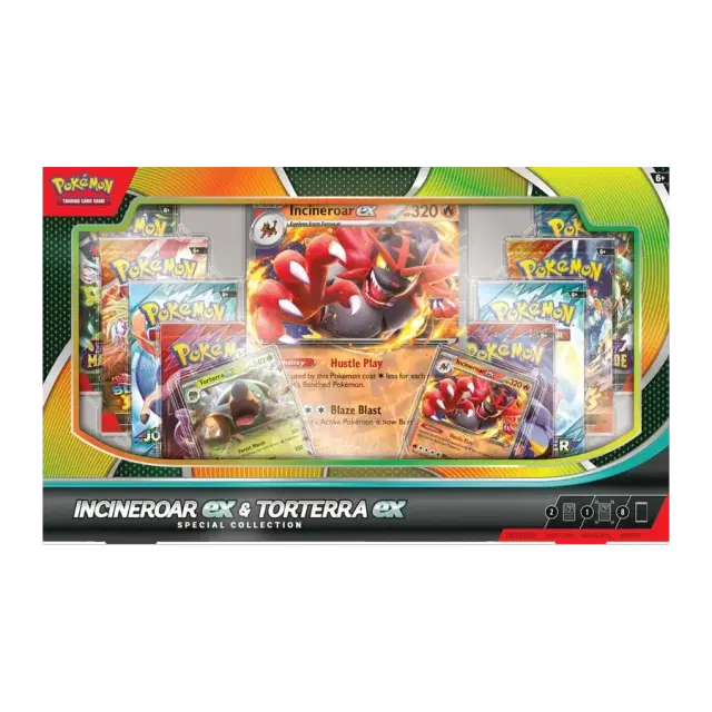 Incineroar ex and Torterra ex Special Collection