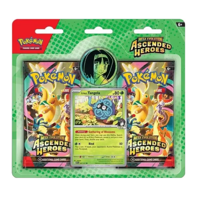 Mega Evolution: Ascended Heroes Collection - Erika (3-Tab)