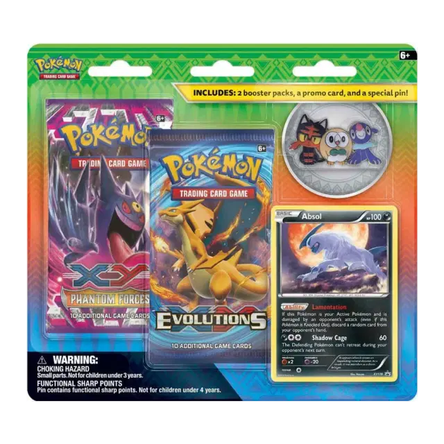 Alola Trio Pin Blister