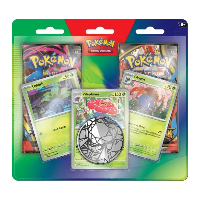 2-Pack Blister Pack [Oddish, Gloom, & Vileplume]