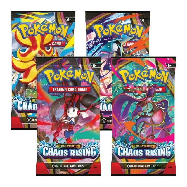 Chaos Rising Booster Pack Art Bundle [Set of 4]