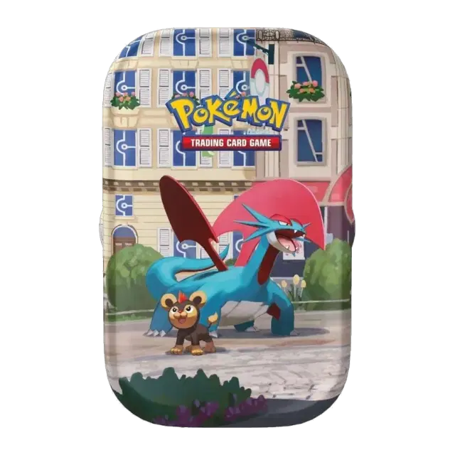 Lumiose City Mini Tin [Salamence & Litleo]