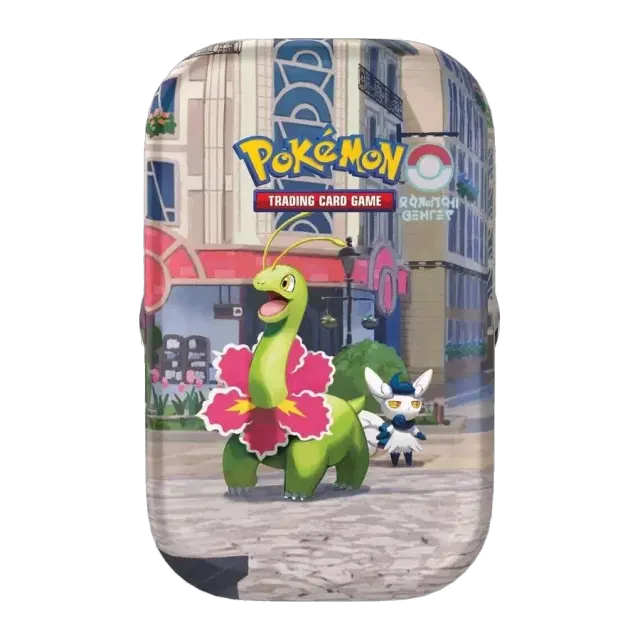 Lumiose City Mini Tin [Meganium & Meowstic]