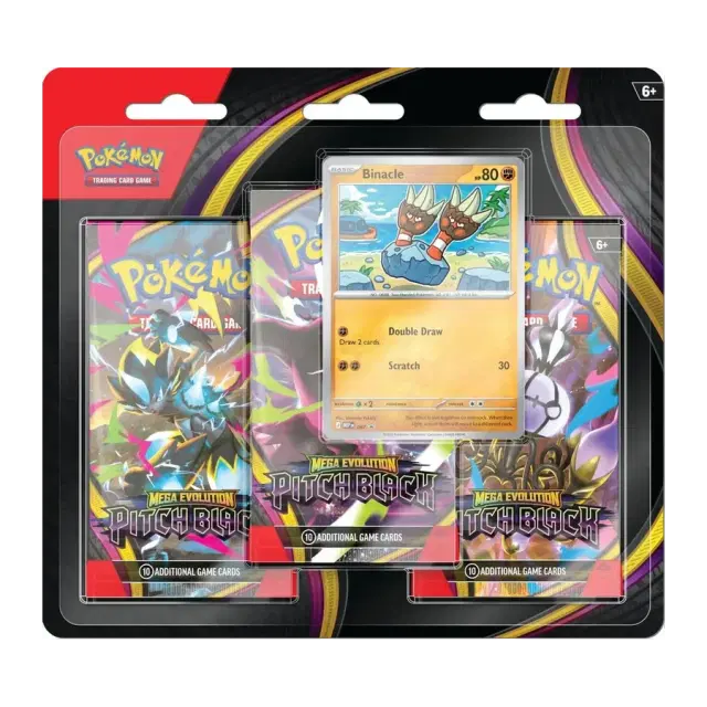 Pitch Black 3-Pack Blister [Binacle]