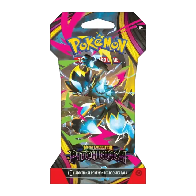 Pitch Black Sleeved Booster Pack