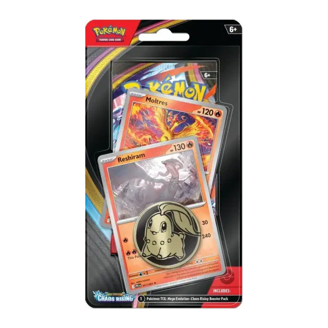 Chaos Rising Single Pack Blister [Reshiram/Moltres]