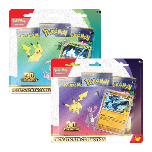 30th Celebration Tech Sticker Collection [Set of 2]