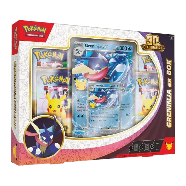 30th Celebration Greninja ex Box