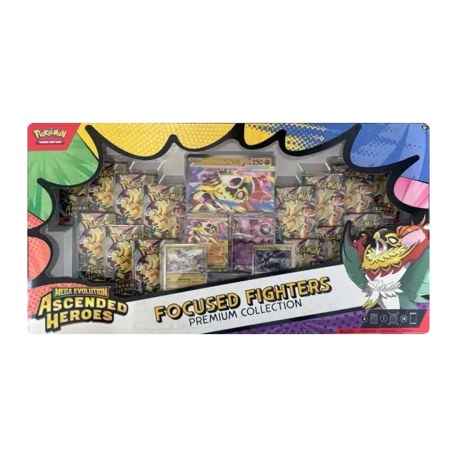 Ascended Heroes Focused Fighters Premium Collection (Sam's Club)