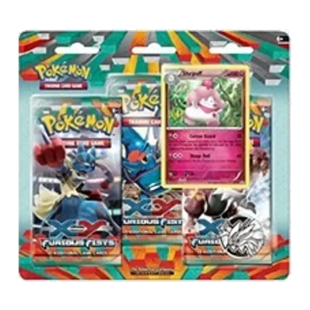 Furious Fists 3 Pack Blister [Slurpuff]