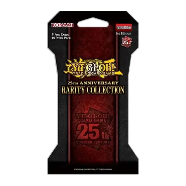 25th Anniversary Rarity Collection Sleeved Booster Pack