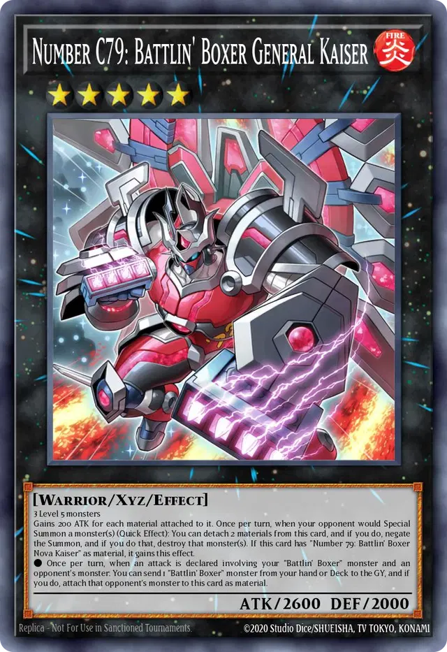 Number C79: Battlin' Boxer General Kaiser