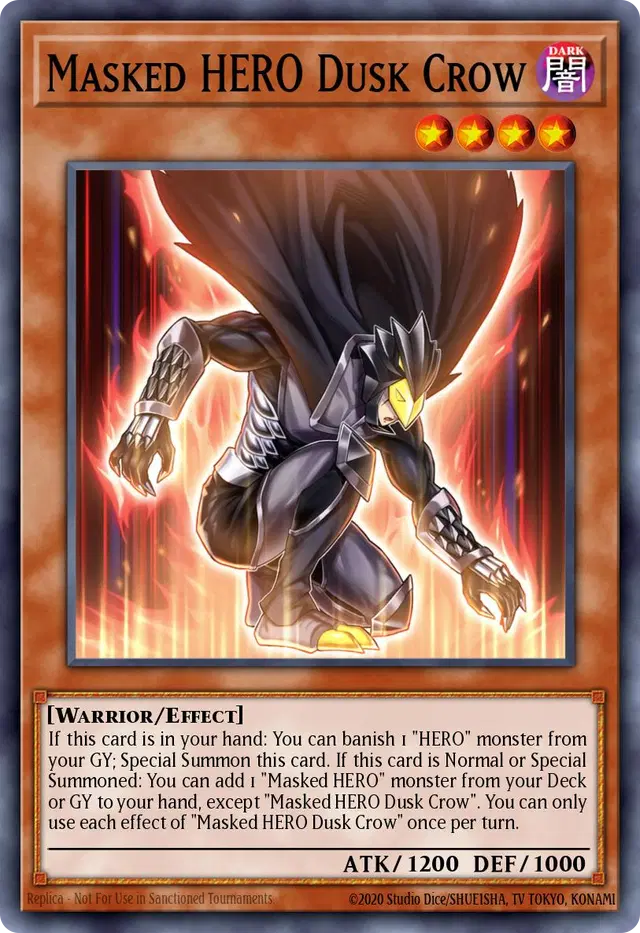 Masked HERO Dusk Crow